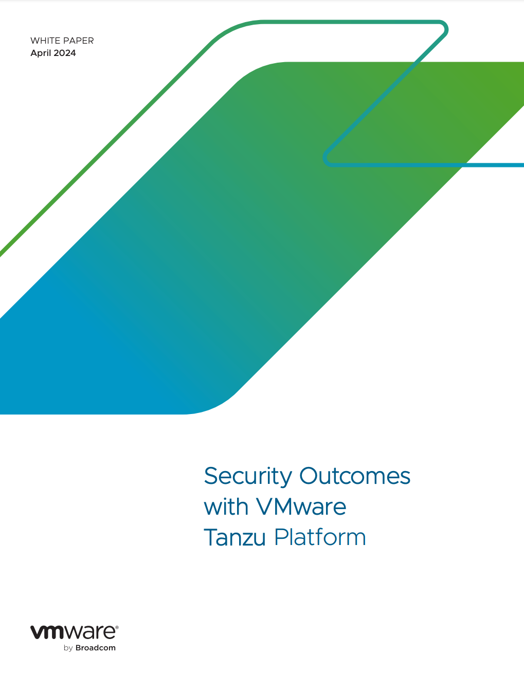 Security Outcomes with VMware Tanzu Platform